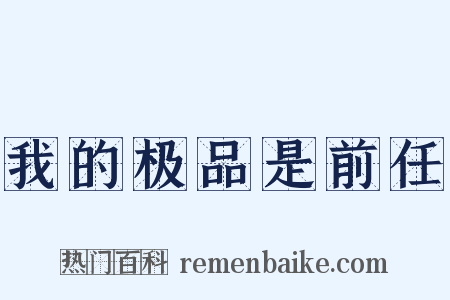 我的极品是前任是什么意思的图片
